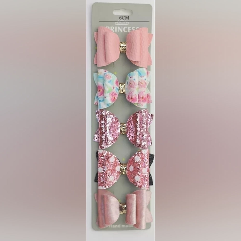 5 pcs Girls bows